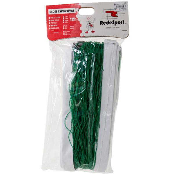 REDE REDESPORT VÔLEI LAZER 9,5M/150MM 1 FAIXA - Verde