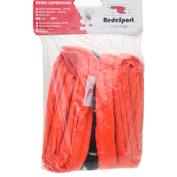 REDE REDESPORT VOLEI PRAIA 4X4 85 - Preto/laranja