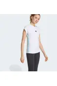 REGATA ADIDAS 3S SJ FEMININA - Branco/azul celeste