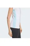 REGATA ADIDAS 3S SJ FEMININA - Branco/azul celeste