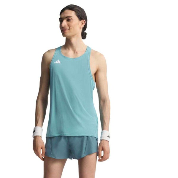 REGATA ADIDAS ADIZERO ESSENTIALS MASCULINA - Verde