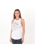 REGATA ADIDAS BADGE OF SPORT FEMININA - Branco REGATA ADIDAS BADGE OF SPORT FEMININA - Branco