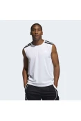 REGATA ADIDAS BASQUETE ALL WORLD MASCULINA - Branco