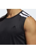 REGATA ADIDAS BASQUETE ALL WORLD MASCULINA - Preto