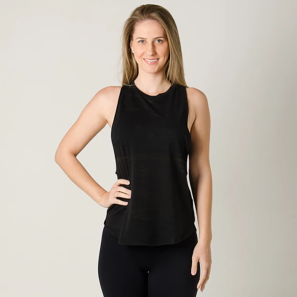 REGATA ADIDAS CLIMACOOL AEROKNIT DEEP ARMHOLE FEMININA - Preto REGATA ADIDAS CLIMACOOL AEROKNIT DEEP ARMHOLE FEMININA - Preto