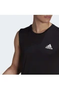 REGATA ADIDAS ESPORTIVA AEROREADY DESIGNED TO MOVE 3-STRIPES MASCULINA - Preto REGATA ADIDAS ESPORTIVA AEROREADY DESIGNED TO MOVE 3-STRIPES MASCULINA - Preto