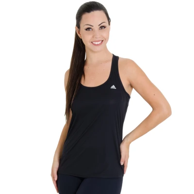 REGATA ADIDAS ESS CLIMA LW FEMININA - Preto REGATA ADIDAS ESS CLIMA LW FEMININA - Preto