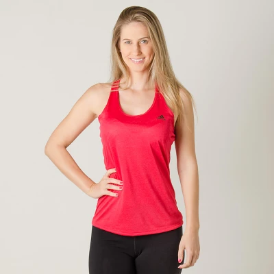 REGATA ADIDAS ESS MF EGB FEMININA - Pink/preto REGATA ADIDAS ESS MF EGB FEMININA - Pink/preto