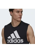 REGATA ADIDAS ESSENTIALS BIG LOGO MASCULINA - Preto/branco REGATA ADIDAS ESSENTIALS BIG LOGO MASCULINA - Preto/branco
