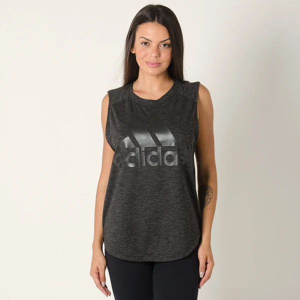 REGATA ADIDAS ID WINNERS MUSCLE FEMININA - Chumbo REGATA ADIDAS ID WINNERS MUSCLE FEMININA - Chumbo