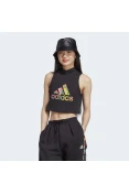 REGATA ADIDAS LOGO AOP TANK FEMININA - Preto REGATA ADIDAS LOGO AOP TANK FEMININA - Preto