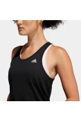 REGATA ADIDAS OWN THE 3-STRIPES PB FEMININA - Preto REGATA ADIDAS OWN THE 3-STRIPES PB FEMININA - Preto