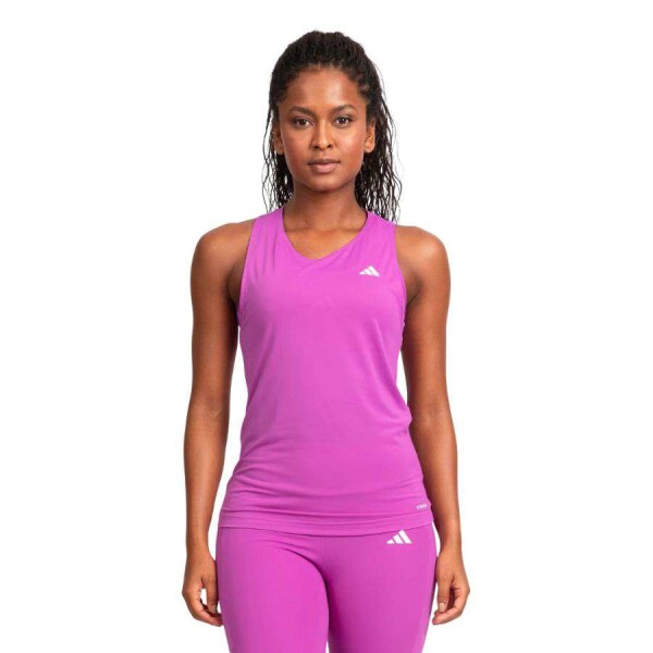 REGATA ADIDAS OWN THE RUN 3 LISTRAS FEMININA - Roxo