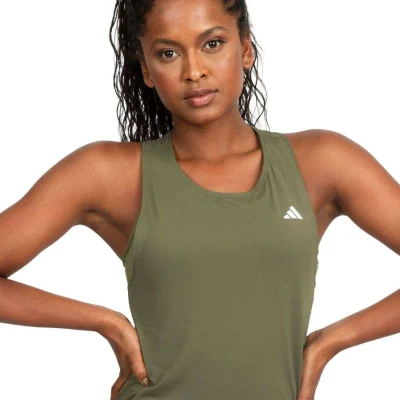 REGATA ADIDAS OWN THE RUN 3 LISTRAS FEMININA - Verde