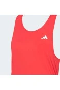 REGATA ADIDAS OWN THE RUN 3 LISTRAS FEMININA - Vermelho