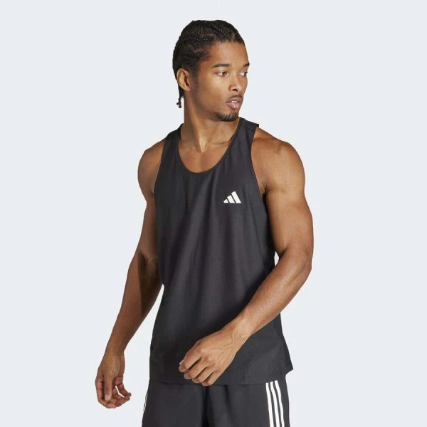 REGATA ADIDAS OWN THE RUN BASE MASCULINA - Preto