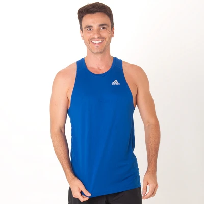 REGATA ADIDAS OWN THE RUN MASCULINA - Azul royal