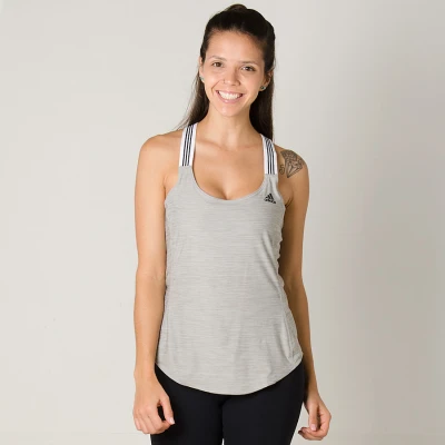 REGATA ADIDAS PER XBACK TANK FEMININA - Cinza REGATA ADIDAS PER XBACK TANK FEMININA - Cinza