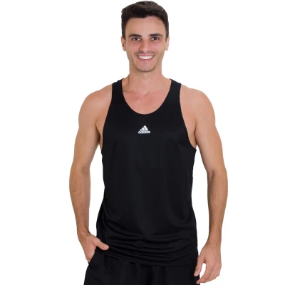 REGATA ADIDAS RESPONSE MASCULINA - Preto REGATA ADIDAS RESPONSE MASCULINA - Preto