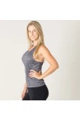 REGATA ADIDAS RUN TANK FEMININA - Chumbo