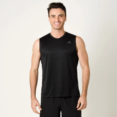 REGATA ADIDAS SM RESPONSE MASCULINA - Preto REGATA ADIDAS SM RESPONSE MASCULINA - Preto