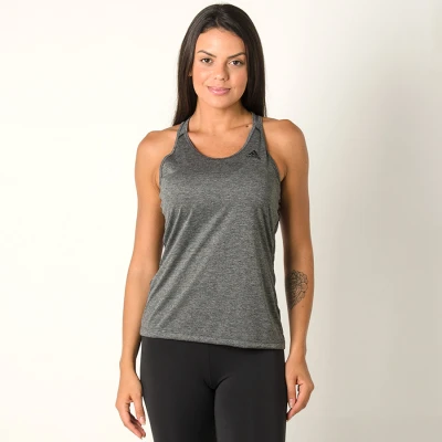 REGATA ADIDAS TECH PRIME TANK FEMININA - Grafite REGATA ADIDAS TECH PRIME TANK FEMININA - Grafite