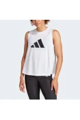 REGATA ADIDAS TR-ES LOGO TK FEMININA - Branco/preto REGATA ADIDAS TR-ES LOGO TK FEMININA - Branco/preto