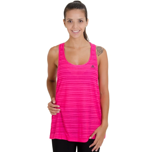 REGATA ADIDAS WORKOUT LW FEMININA - Rosa REGATA ADIDAS WORKOUT LW FEMININA - Rosa