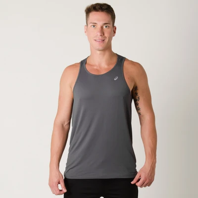 REGATA ASICS BASIC PA TANK MASCULINA - Grafite REGATA ASICS BASIC PA TANK MASCULINA - Grafite