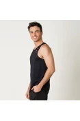 REGATA ASICS BASIC PA TANK MASCULINA - Preto REGATA ASICS BASIC PA TANK MASCULINA - Preto