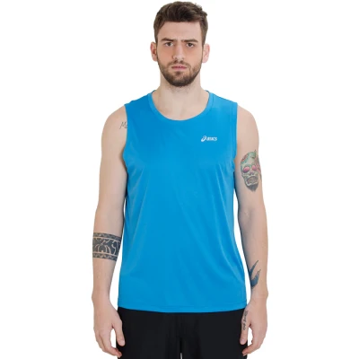 REGATA ASICS CORE BASIC TANK MASCULINA - Azul REGATA ASICS CORE BASIC TANK MASCULINA - Azul