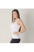 REGATA ASICS CORE PES TANK FEMININA - Branco