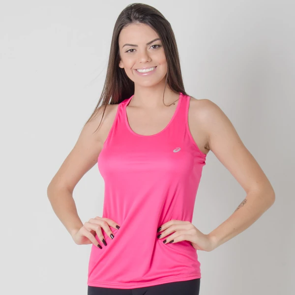 REGATA ASICS CORE PES TANK FEMININA - Pink
