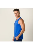 REGATA ASICS CORE RUNNING PA TANK MASCULINA - Azul REGATA ASICS CORE RUNNING PA TANK MASCULINA - Azul