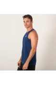 REGATA ASICS CORE RUNNING PES MASCULINA - Marinho REGATA ASICS CORE RUNNING PES MASCULINA - Marinho