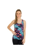 REGATA ASICS FAVORITE SINGLET FEMININA - Roxo/verde REGATA ASICS FAVORITE SINGLET FEMININA - Roxo/verde