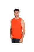 REGATA ASICS FAVORITE SLEEVELESS MASCULINA - Laranja/preto