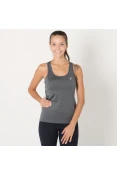 REGATA ASICS FITNESS TANK FEMININA - Chumbo REGATA ASICS FITNESS TANK FEMININA - Chumbo