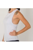 REGATA ASICS FUZEX TANK FEMININA - Branco