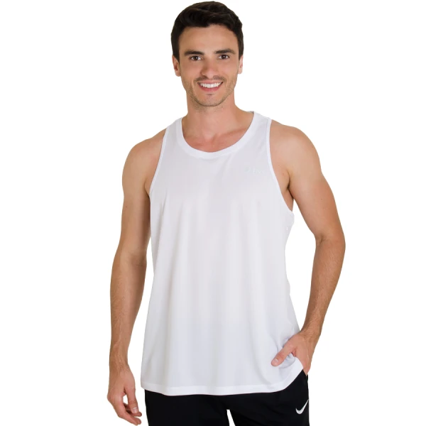 REGATA ASICS M CORE BASIC SINGLET MASCULINA - Branco REGATA ASICS M CORE BASIC SINGLET MASCULINA - Branco