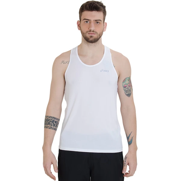 REGATA ASICS M PA BASIC SINGLET MASCULINA - Branco
