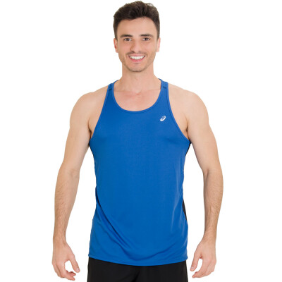 REGATA ASICS M PR RUN SINGLET MASCULINA - Azul REGATA ASICS M PR RUN SINGLET MASCULINA - Azul