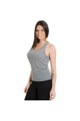 REGATA ASICS PA BASIC SINGLET FEMININA - Cinza