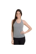 REGATA ASICS PA BASIC SINGLET FEMININA - Cinza