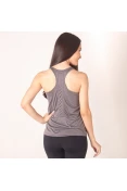 REGATA ASICS RUNNING BLEND TANK FEMININA - Grafite REGATA ASICS RUNNING BLEND TANK FEMININA - Grafite