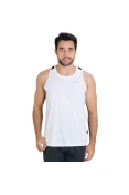 REGATA ASICS SPORTS MESH SINGLET MASCULINA - Branco/preto REGATA ASICS SPORTS MESH SINGLET MASCULINA - Branco/preto