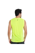 REGATA ASICS TECH SINGLET MASCULINA - Amarelo/grafite