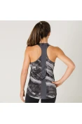 REGATA ASICS TRAINING GRAPHIC TANK FEMININA - Chumbo/cinza