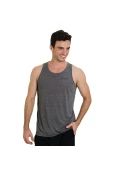 REGATA ASICS TRAINING SINGLET MASCULINA - Cinza/amarelo