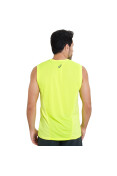 REGATA ASICS TRAINING SLEEVELESS MASCULINA - Amarelo/grafite